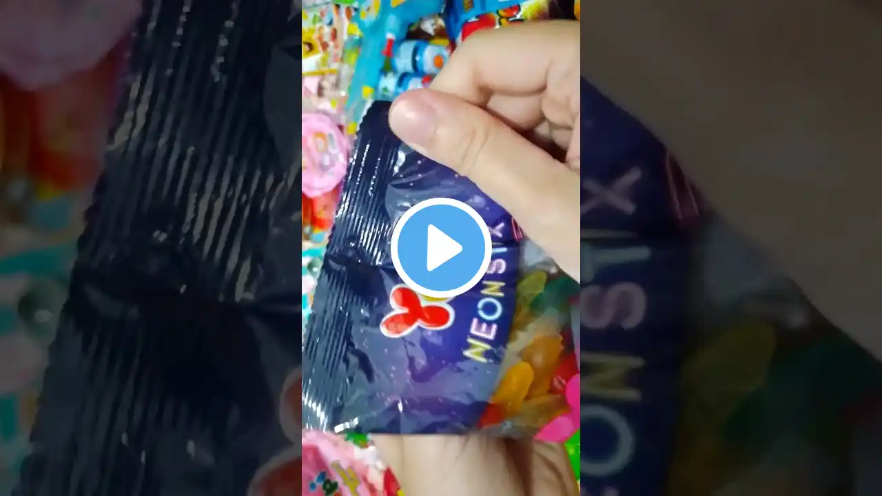 Some lot's of candies, some lot's of chocolates, ASMR #shorts