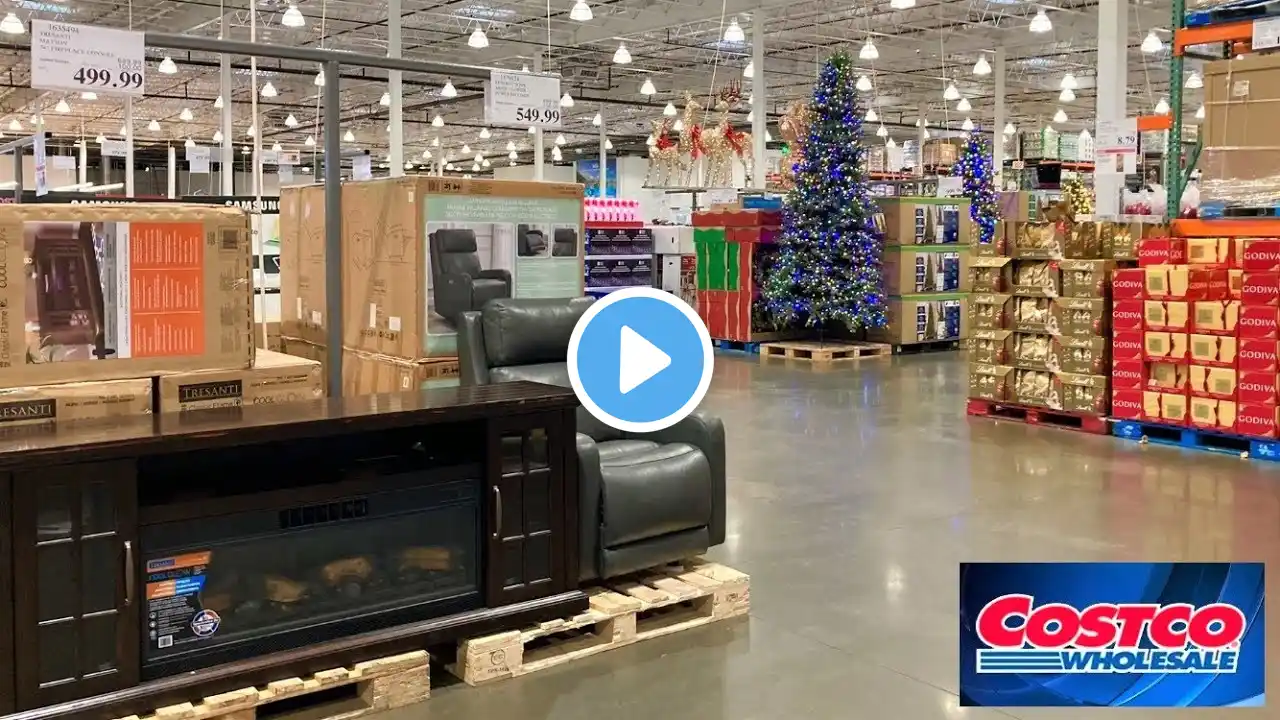 COSTCO SHOP WITH ME CHRISTMAS DECOR GIFT IDEAS FURNITURE KITCHENWARE SHOPPING STORE WALK THROUGH