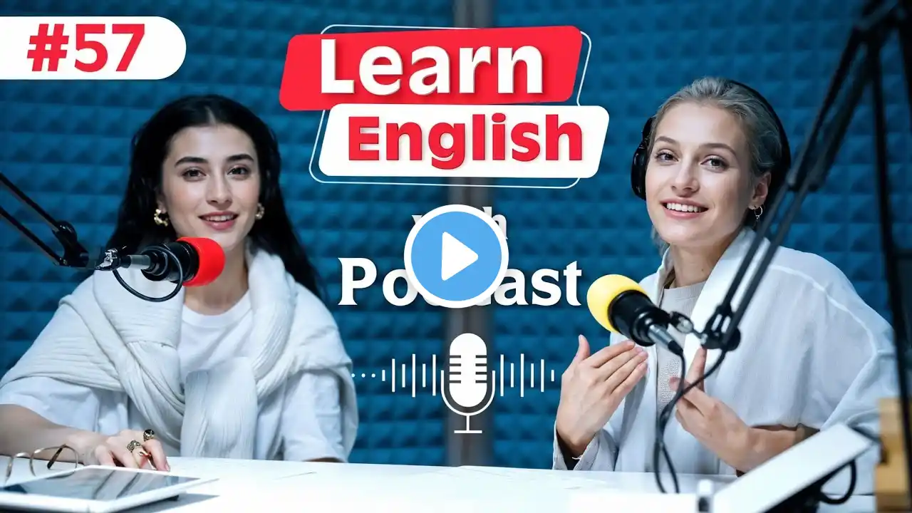 Learn English fast and easily with podcasts Conversation | episode 57