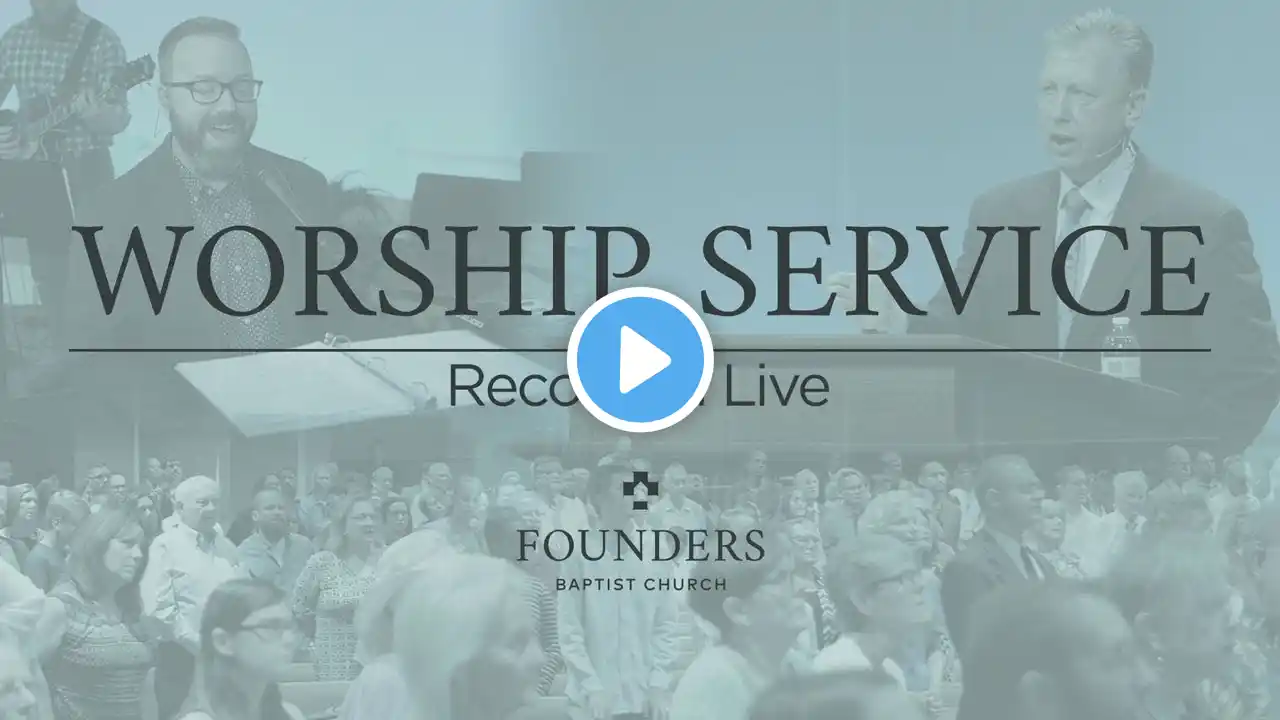 Worship Service Sunday, May 22nd at 10:30 am (US Central Time)