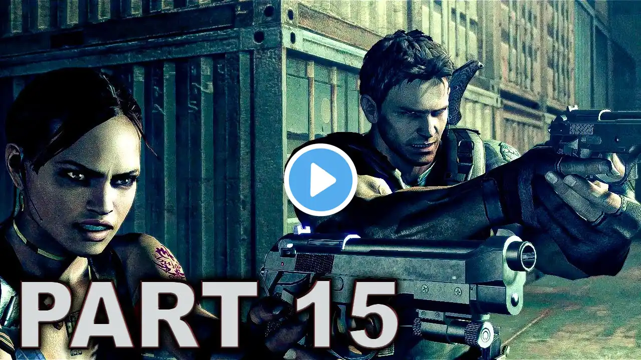 RESIDENT EVIL 5 — Full Gameplay Walkthrough PART 15 [1440p60/PC] No Commentary