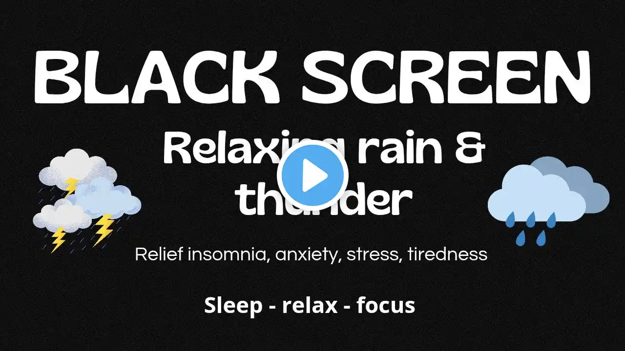 Fall Sleep Immediately with Heavy Rain on Metal Roof at Night | Goodbye Insomnia with Soothing Rain