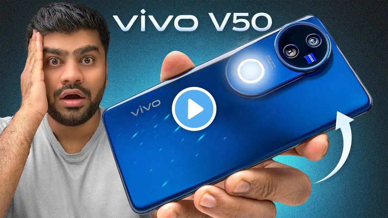 vivo V50 - 6000mAh Battery, Quad-Curved Display & ZEISS Camera!