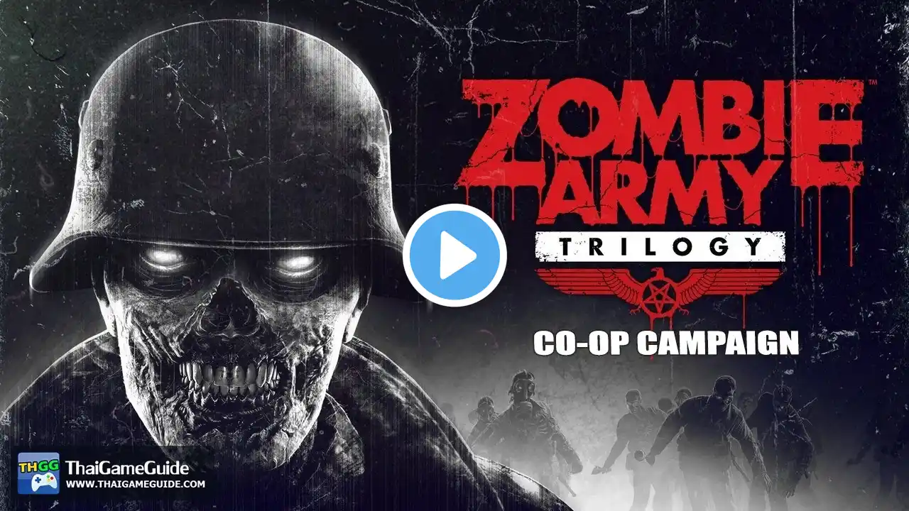 Zombie Army Trilogy : Online Co-op Campaign ~ Full Gameplay Walkthrough (No Commentary)