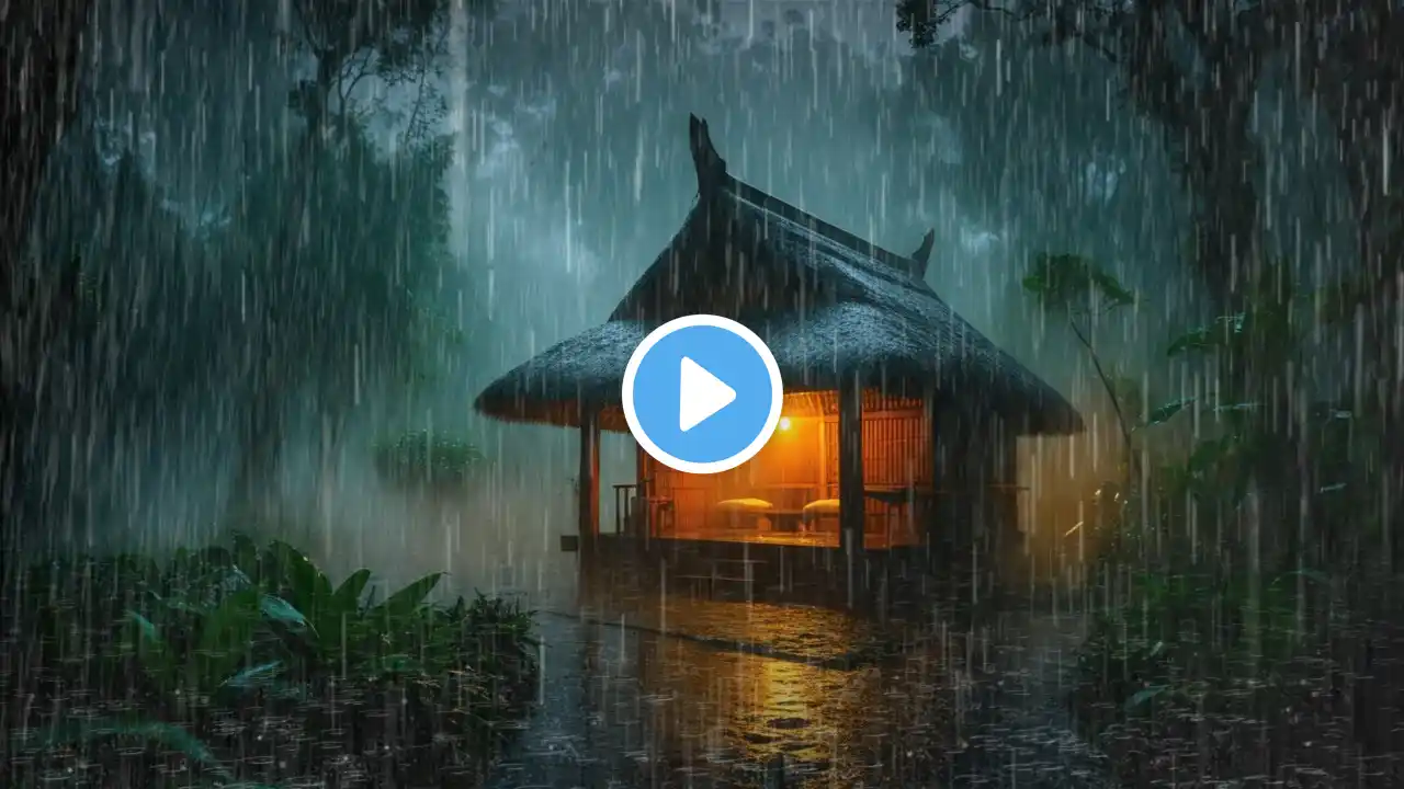 Perfect Rain Sounds For Sleeping And Relaxing - Rain And Thunder Sounds For Deep Sleep, Relax, ASMR