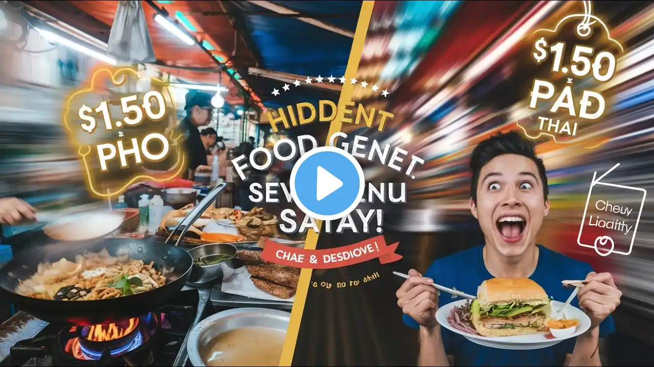 Exploring DELICIOUS And AFFORDABLE Food In Southeast Asia