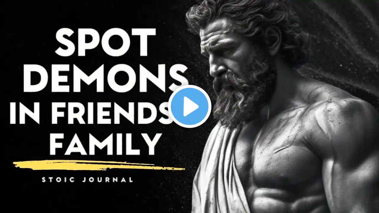 How to Spot Toxic Traits in Friends and Family with Stoic Philosophy - STOIC PHILOSOPHY #stoicism