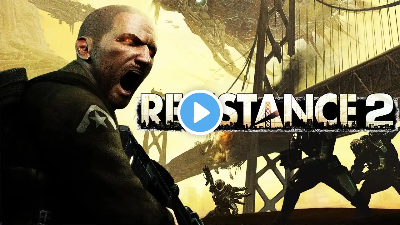 RESISTANCE 2 All Cutscenes (Game Movie) 1080p HD