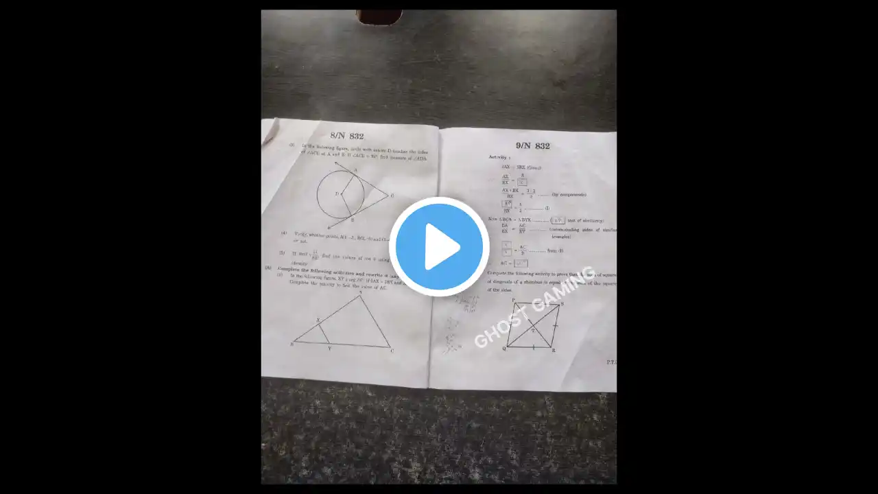 SSC March 2025 Maths -2 board question paper|| #exam #10thmathobjectiveforboardexam #maths#trending