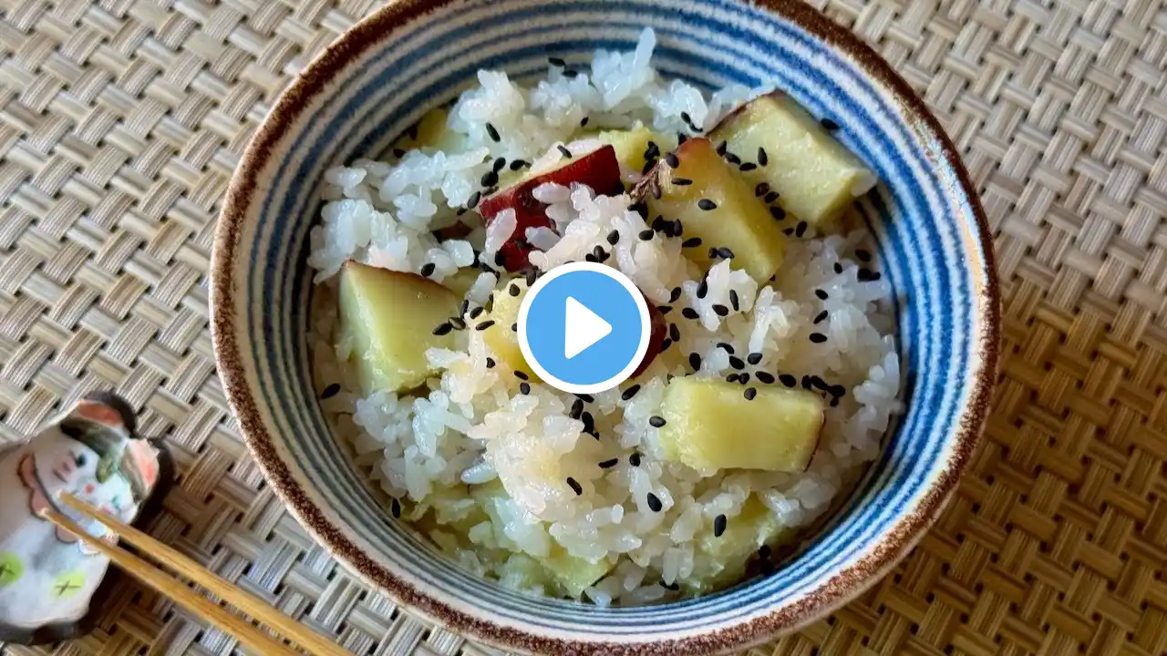 Sweet Potato Rice (Satsumaimo Gohan) - Yuko's Kitchen - Japanese Cooking 101