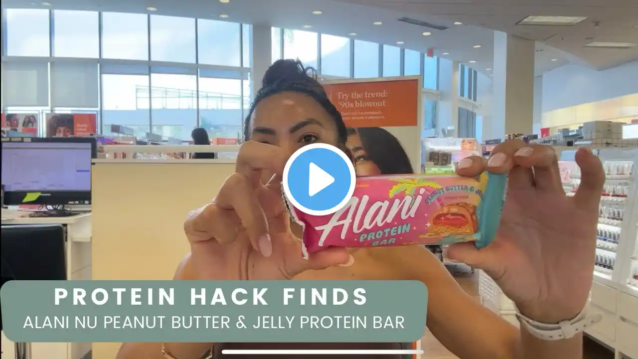 Tasting the Alani Nu Protein Peanut Butter & Jelly Bar !