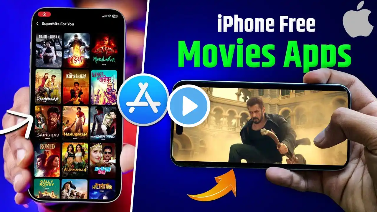 iPhone Free Movies App | iPhone Me Free Me Movies Kaise Dekhe | Free Movies App For iPhone 2025