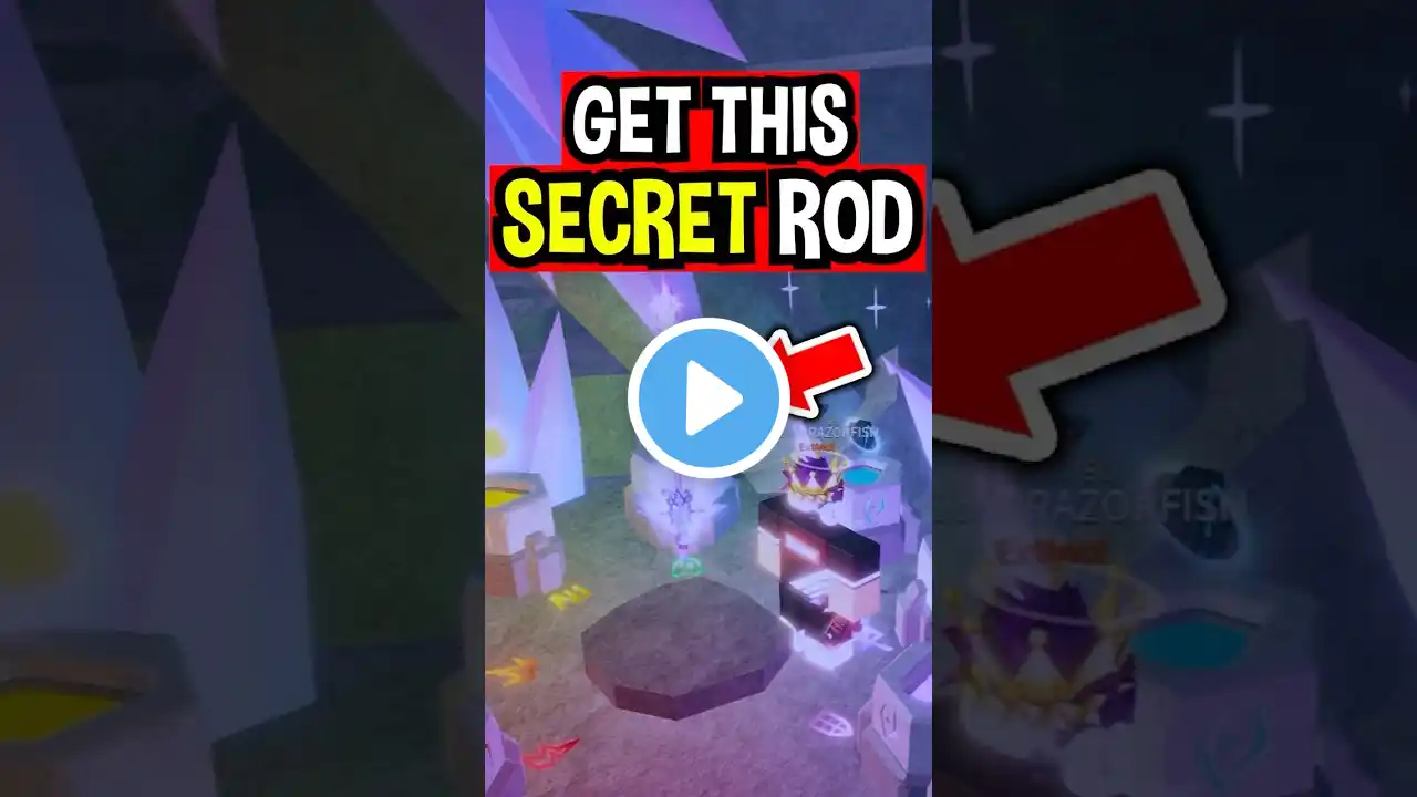 GET THIS SECRET ROD in Roblox Fisch..