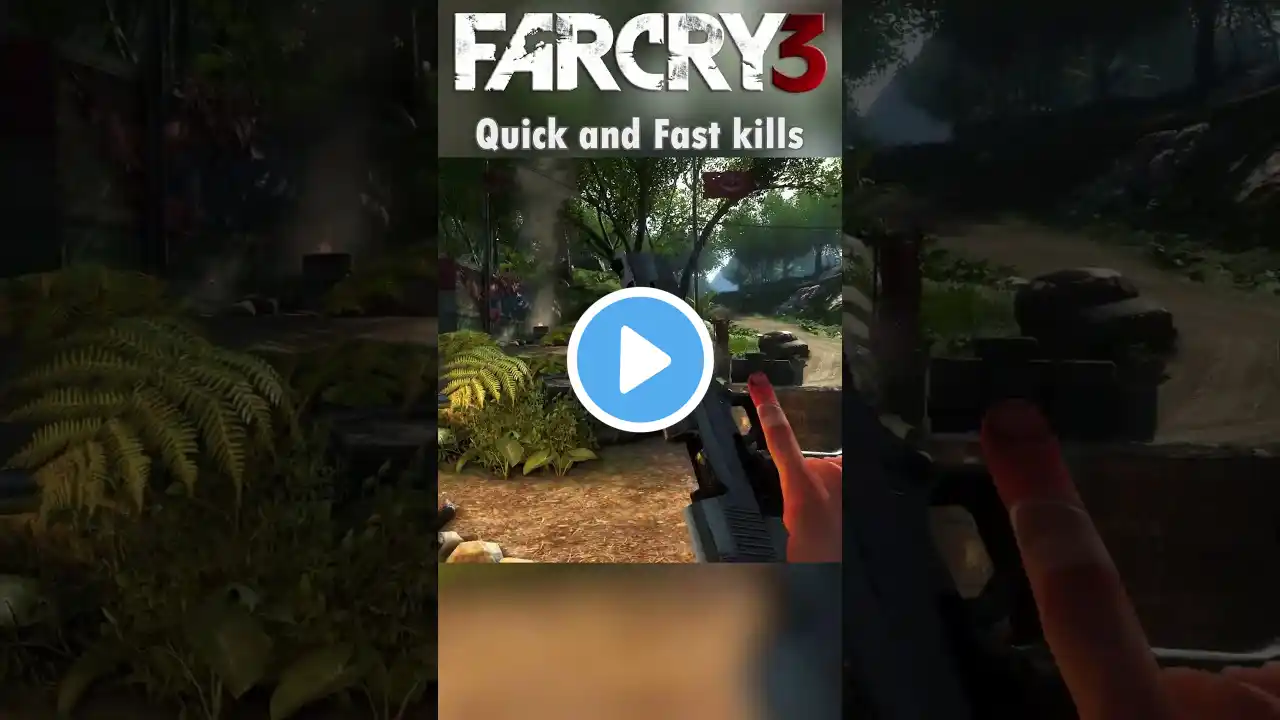 Quick and fast kills only - outpost liberation #gaming #stealth #farcry3 #gameplay