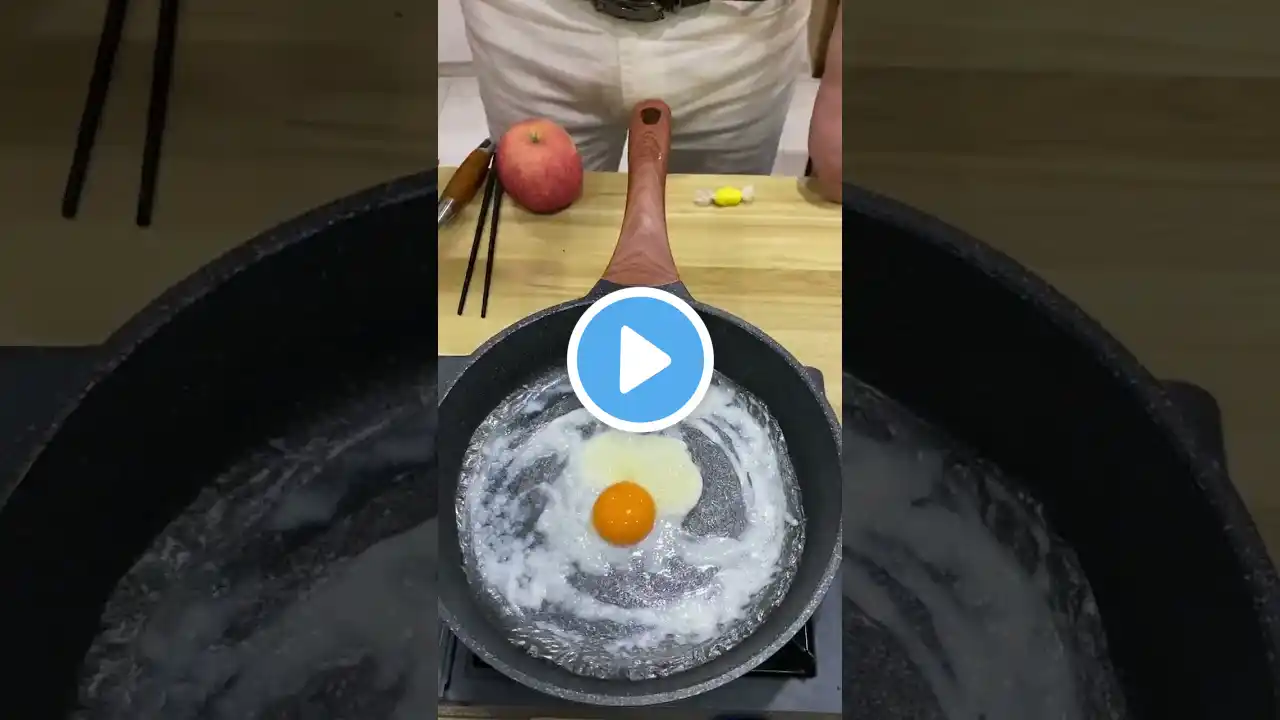 🥰 Satisfying with delicious egg pancake 🥳 #streetfood #satisfying #satisfyingvideo