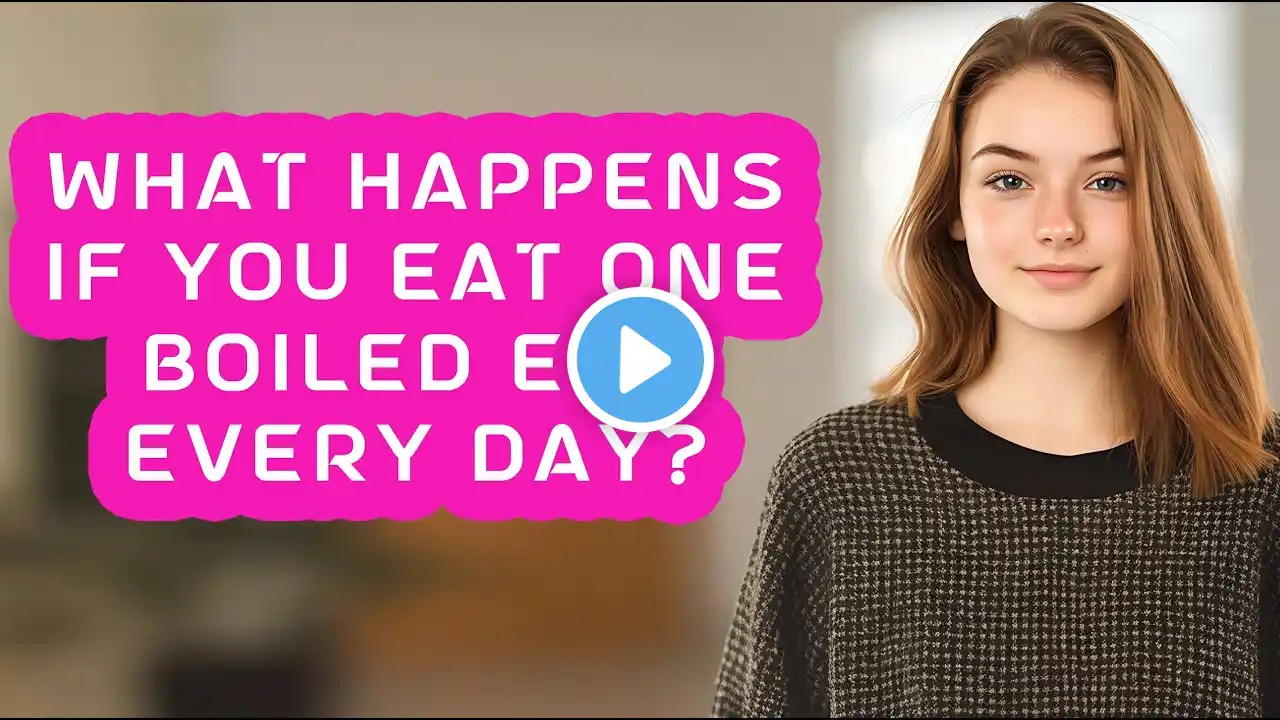 What Happens if You Eat One Boiled Egg Every Day?