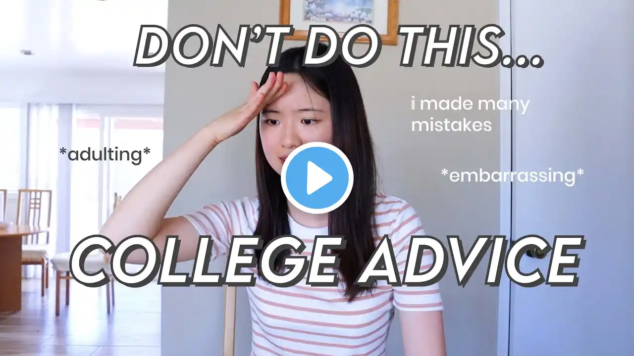 What I wish I knew before starting college | college freshman advice from a UC Berkeley senior