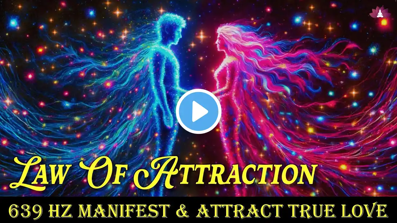 Manifest & Attract True Love | 639 Hz Heart Chakra Opening & Healing Frequency | Law Of Attraction