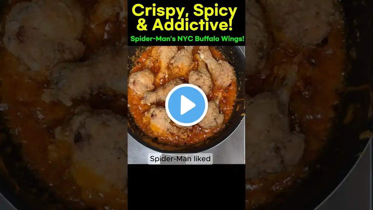 Crispy, Spicy & Addictive Spider-Man’s NYC Buffalo Wings