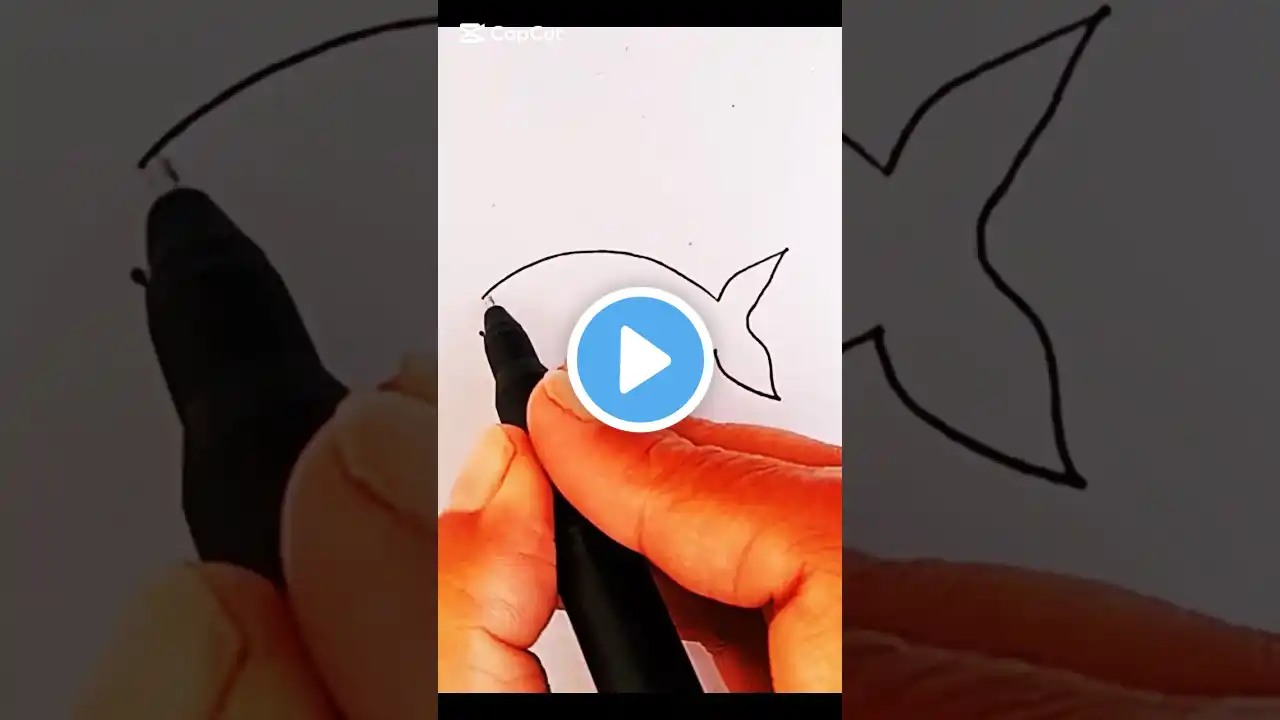 #Fish drawing#Machli jal k rani ha#fish pot drawing#Shorts#kids drawing#viralart#kids Art#Smallfish