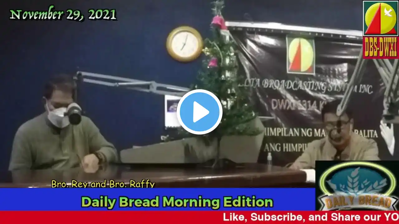 DWXI 1314 AM Livestream (Monday - November 29, 2021) #daillybreadmorningedition