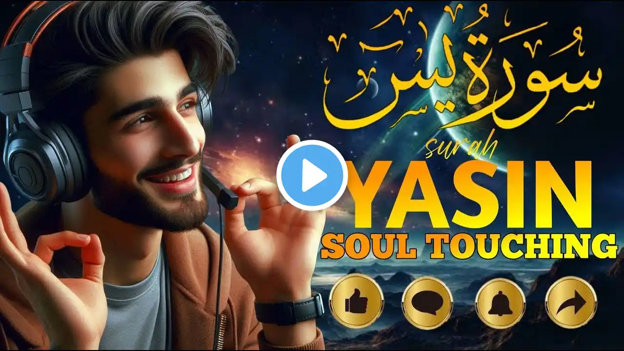 Surah Yasin (Yaseen( سورة يس | Relaxing hearttouching voice | Lyrics Malka