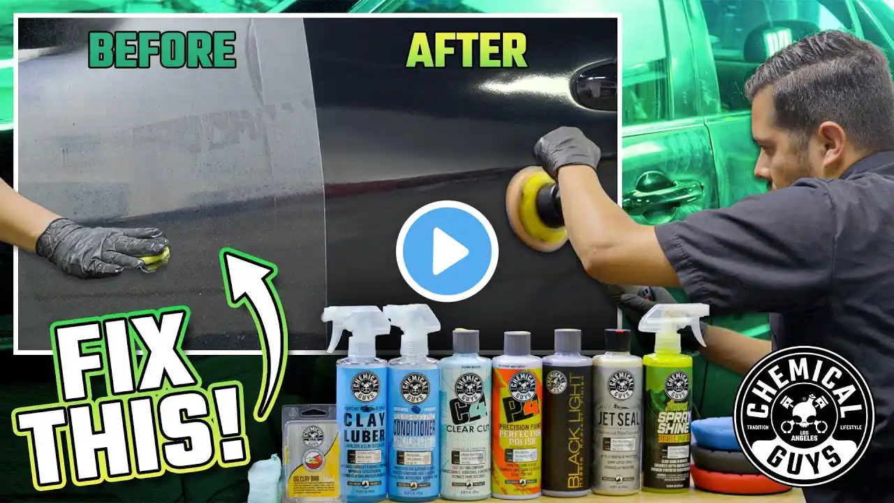 How To Completely Correct Contaminated and Scratched Paint With A Two Step Polish! - Chemical Guys