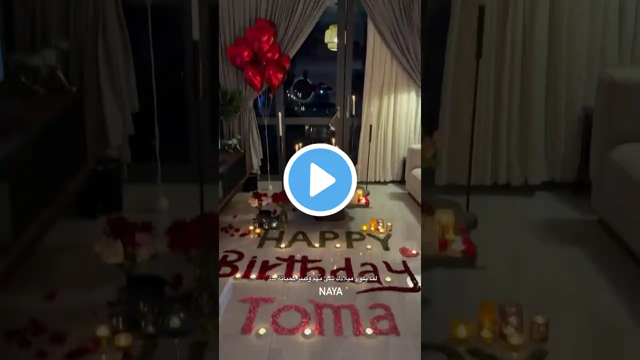 birthday surprise for husband,birthday surprise room decoration,birthday decoration ideas at home