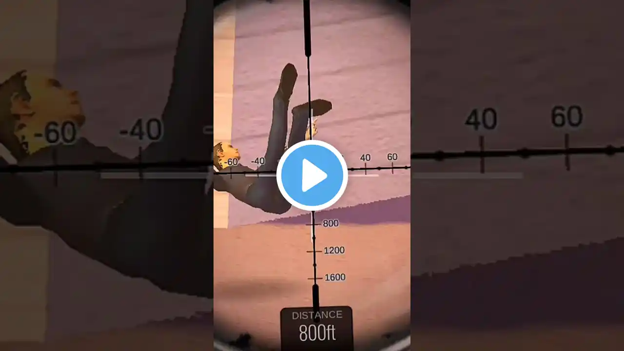 Man Running | Sniper 3D | Gun Shooting | Gaming Video | Gamer | Mobile Game #shorts