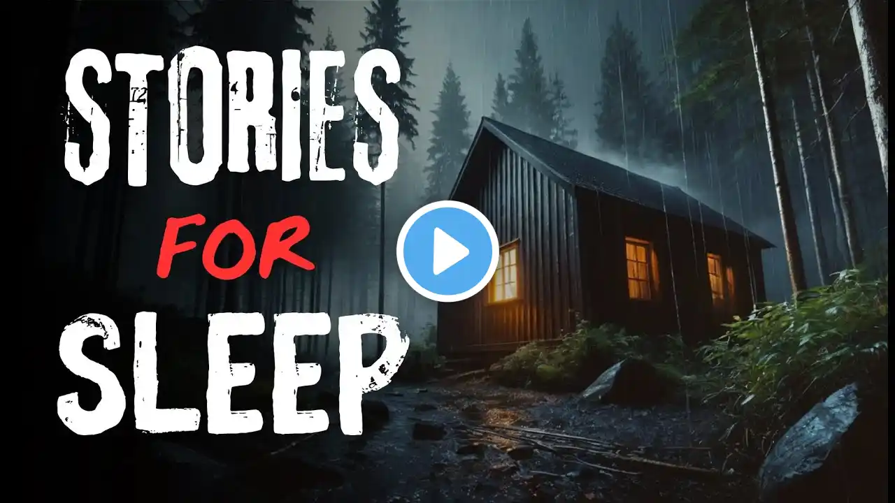 True Scary Stories with Rain Sounds  Relax & Sleep Fast – Vol. 3 [Black Screen]