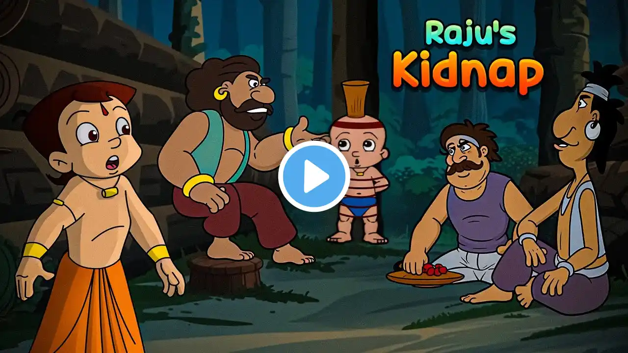 Chhota Bheem - Raju is Missing from Dholakpur | Jungle Trouble | Cartoons for Kids in Hindi