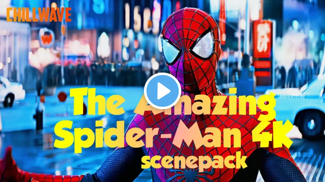 THE AMAZING SPIDER-MAN | 4K 60FPS | SCENEPACK 1 | FREE TO USE | MEGALINK