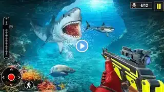 Wild Shark Hunting Attack 3D _ Android Gameplay #1