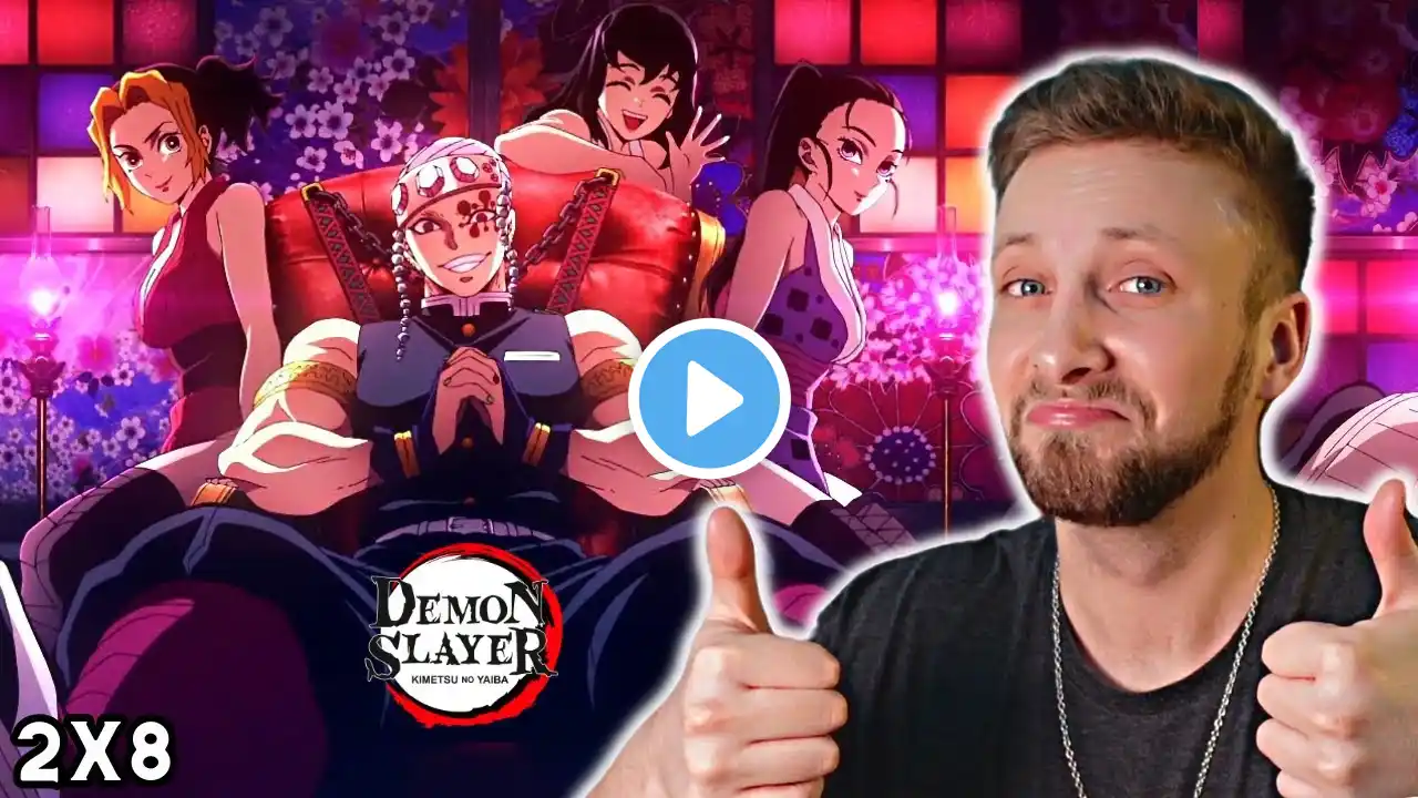 THE RIZZ HASHIRA!! - Demon Slayer 2x8 REACTION - ''Sound Hashira Tengen Uzui"