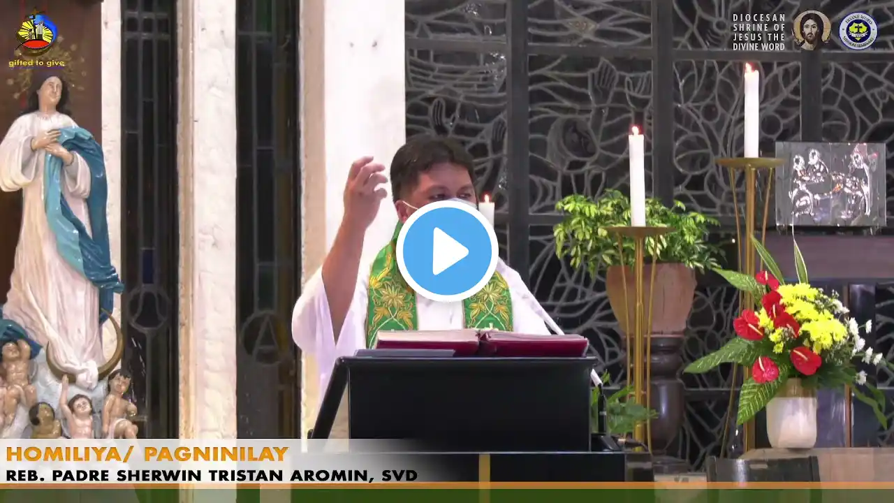 Homily By Fr. Sherwin Tristan Aromin, SVD- September 25 2021, 26th Sunday in Ordinary Time
