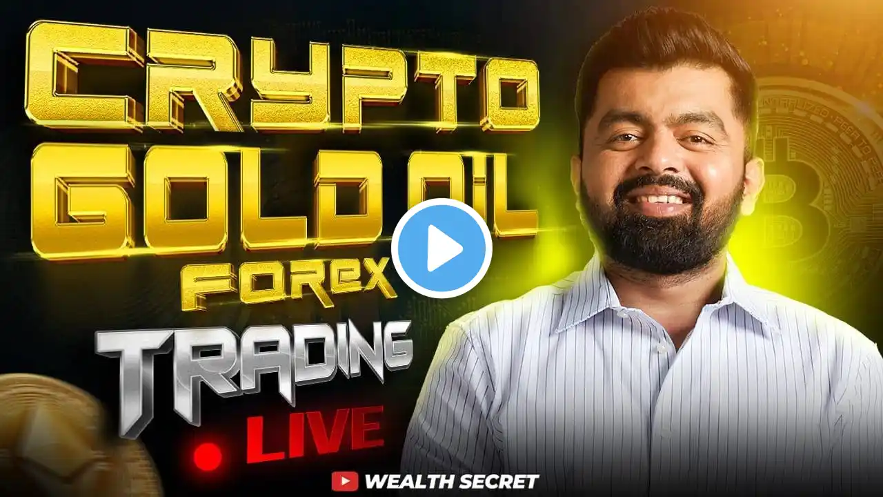 Live trading Gold and bitcoin #bitcoin #ethereum || wealthsecret