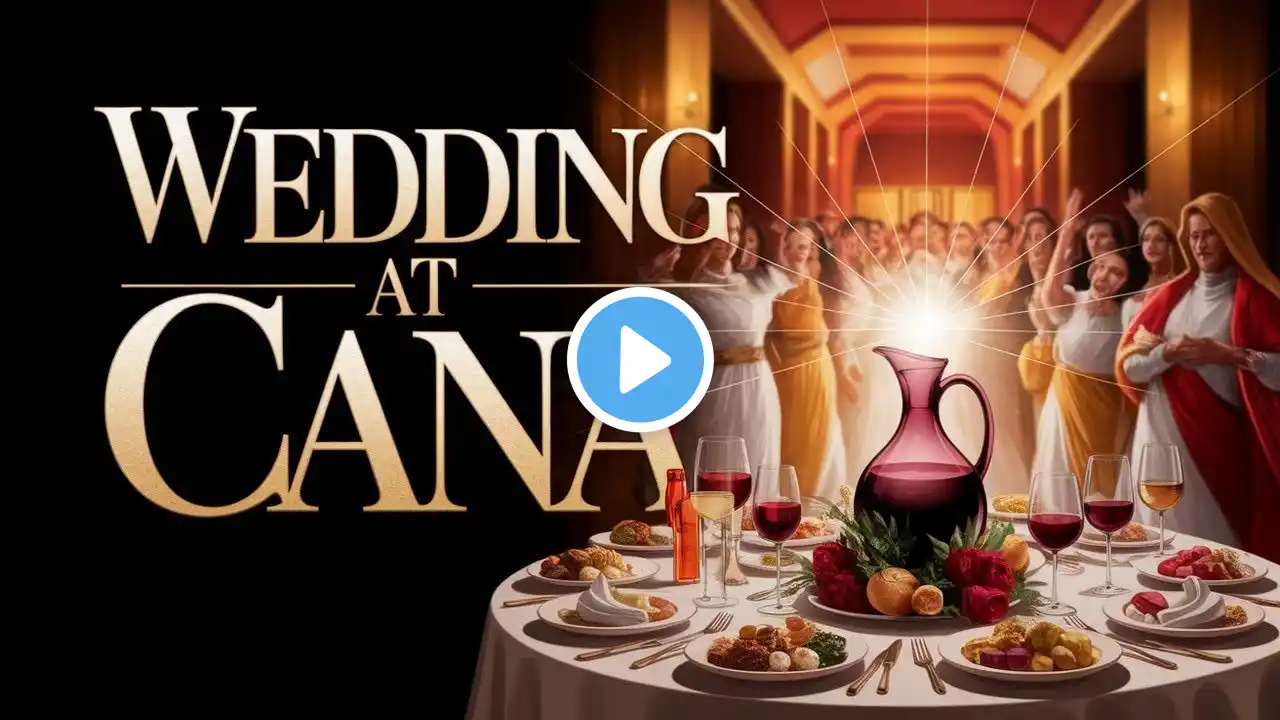 Miracle at the Wedding: The Story of Cana | Jesus Turns Water into Wine | Biblical Moments
