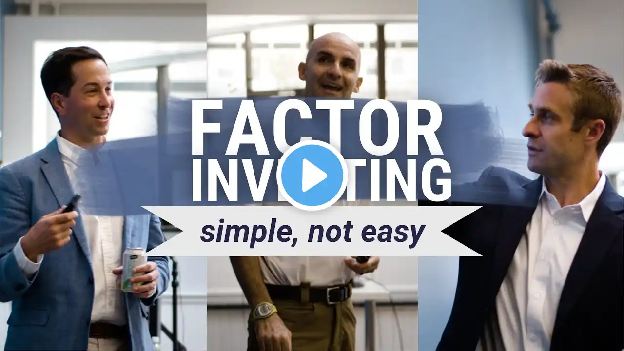 Factor Investing, Simple but Not Easy