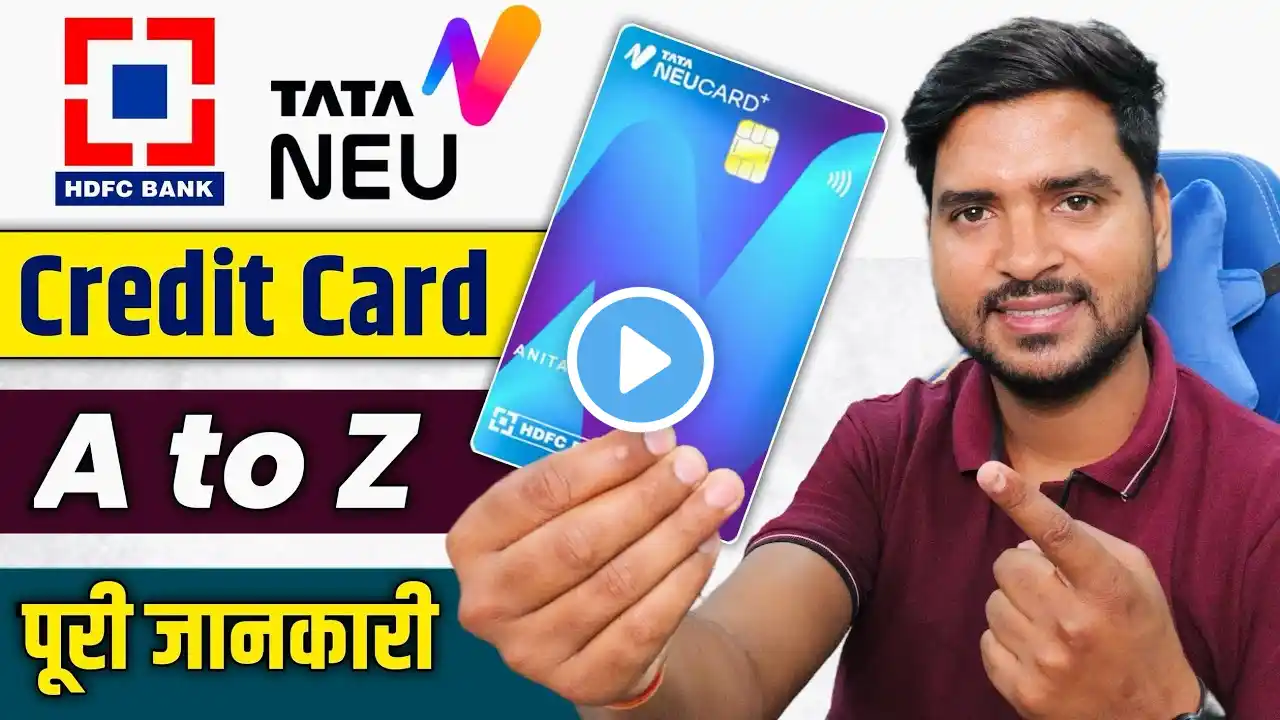 BEST RuPay Credit Card | Tata Neu Plus Credit Card | HDFC TATA Neu Credit Card Apply Online 2024