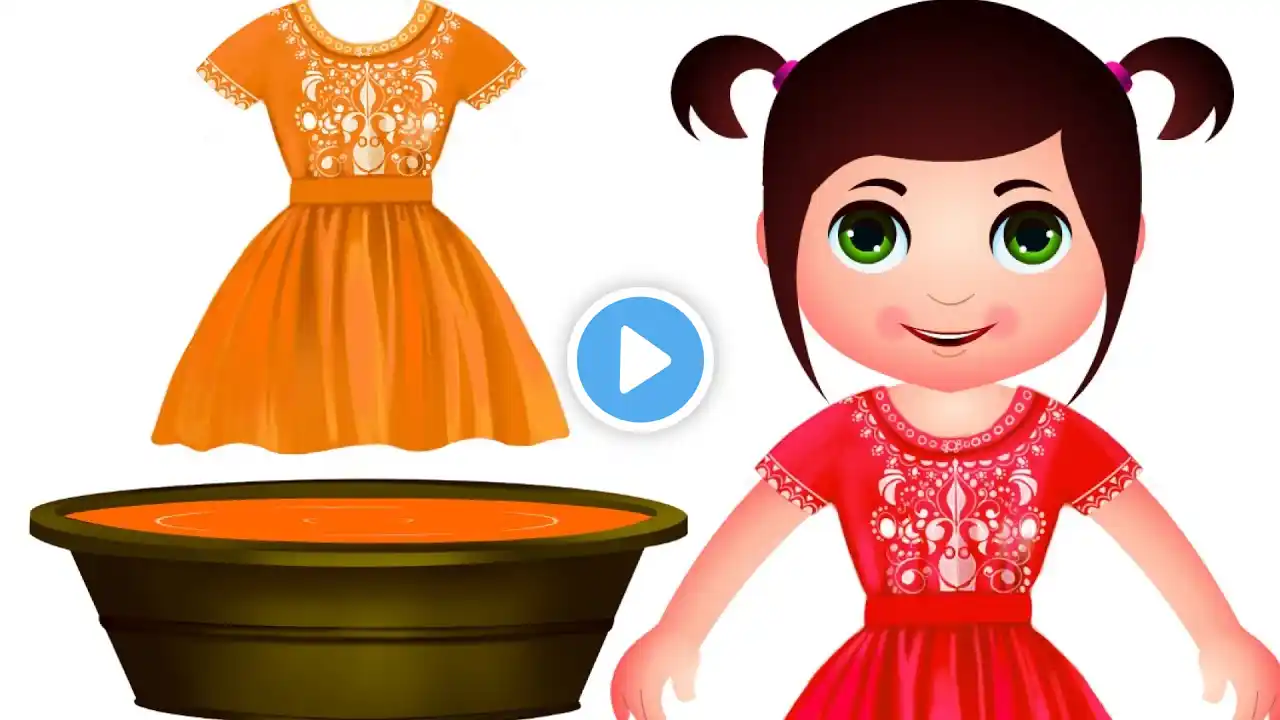 Learn Colors With Baby Doll - Color Learning Videos - JamJammies Nursery Rhymes & Kids Songs