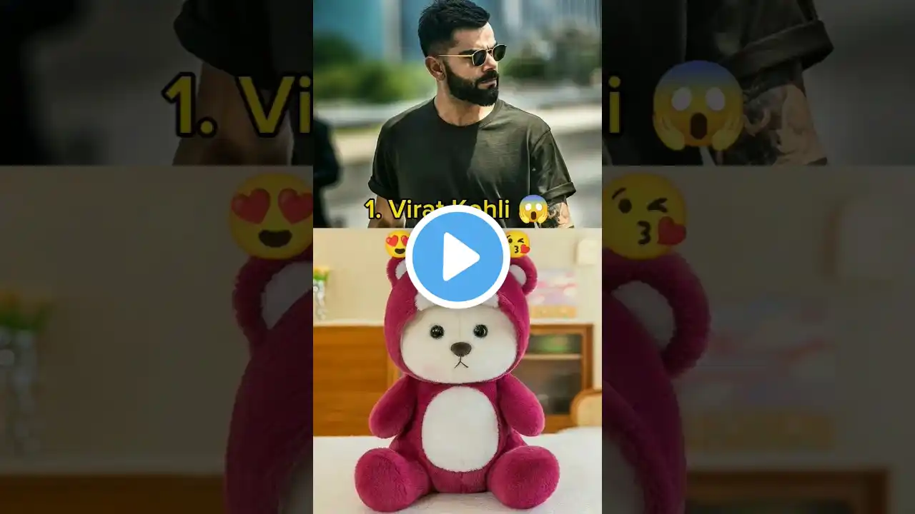 Top 10 Favourite Cute Taddy Of Indian Cricketers #shortsfeed #cricket #viratkohli