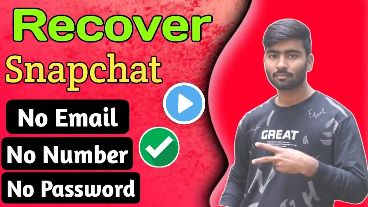 Snapchat ki purani id kaise wapas laye | How to Open Old Snapchat Account