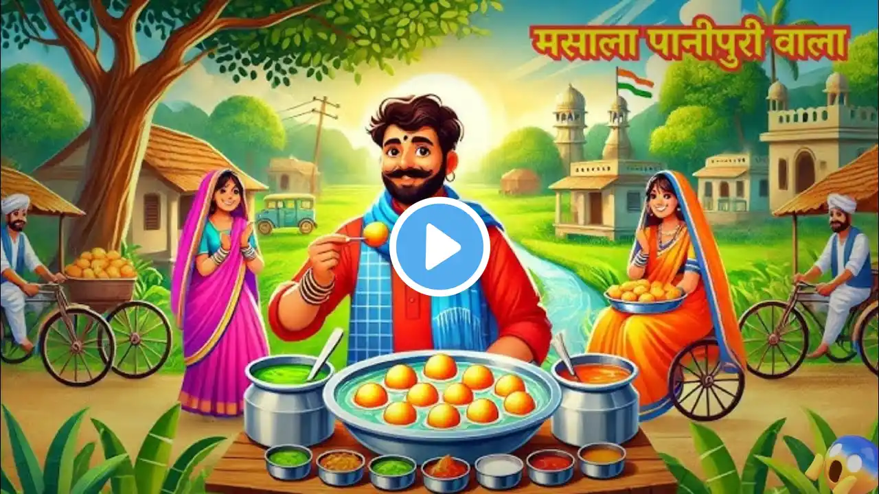 मसाला पानीपुरी वाला | Masala Panipuri Wala | Hindi Kahani | Moral Stories