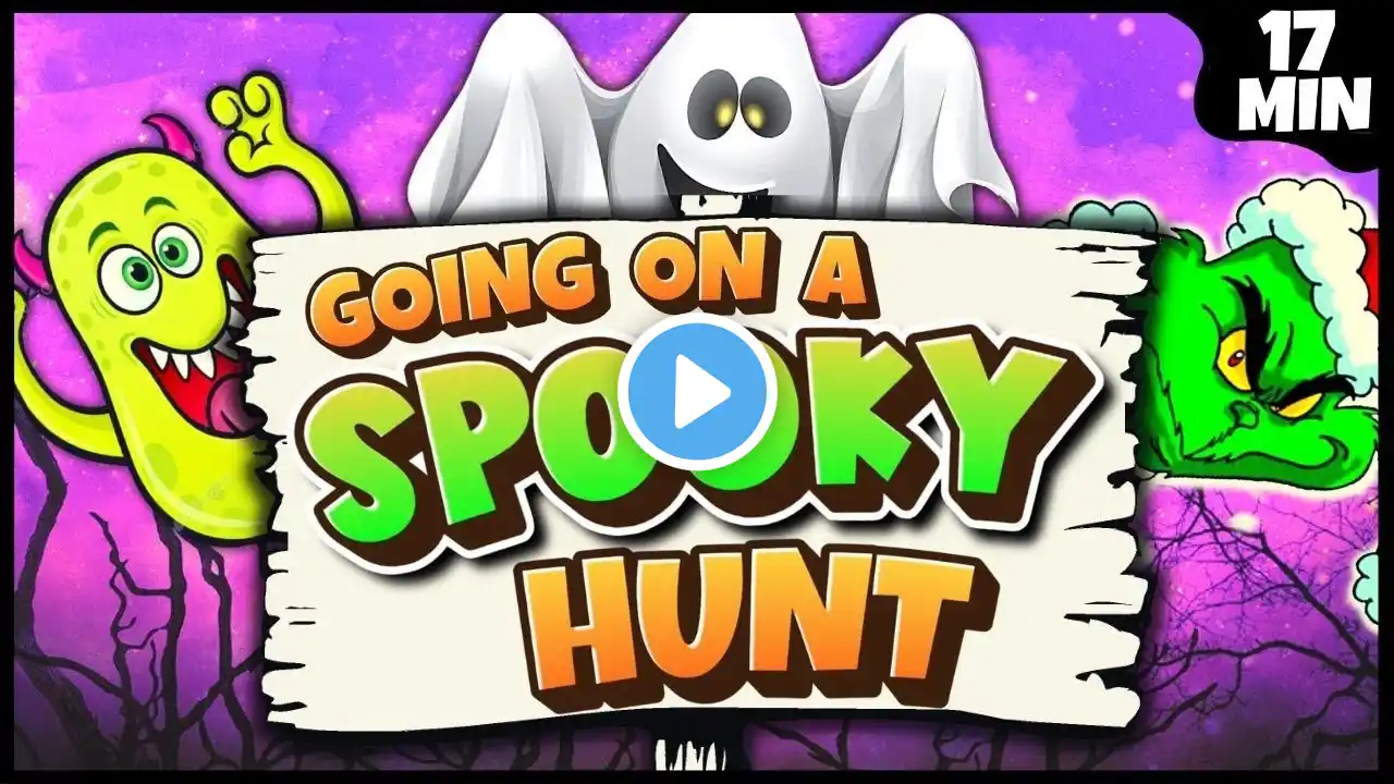 Going on a Spooky Hunt | Brain Break | Halloween | Ghost Hunt | Grinch Hunt | Bear Hunt