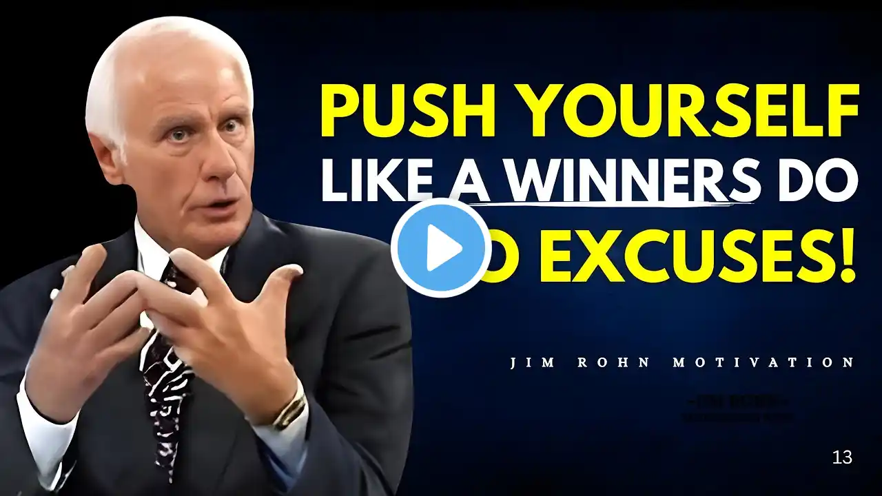 Push yourself like winners do | Jim Rohn Motivational Speeche