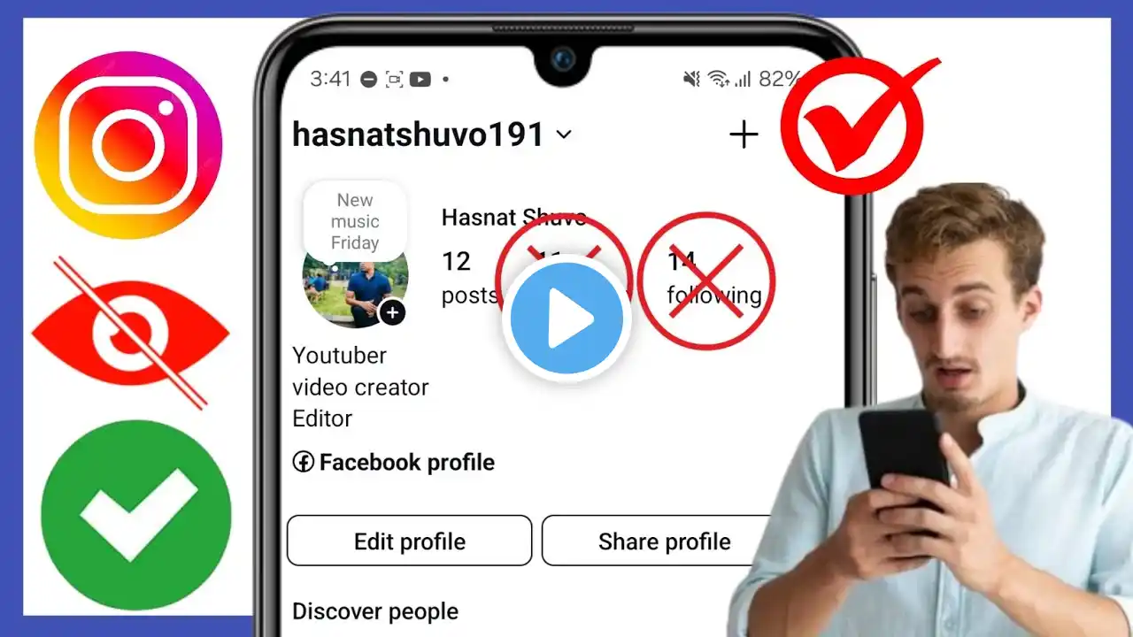 How To Hide Instagram Following AndFollowers List - 2025