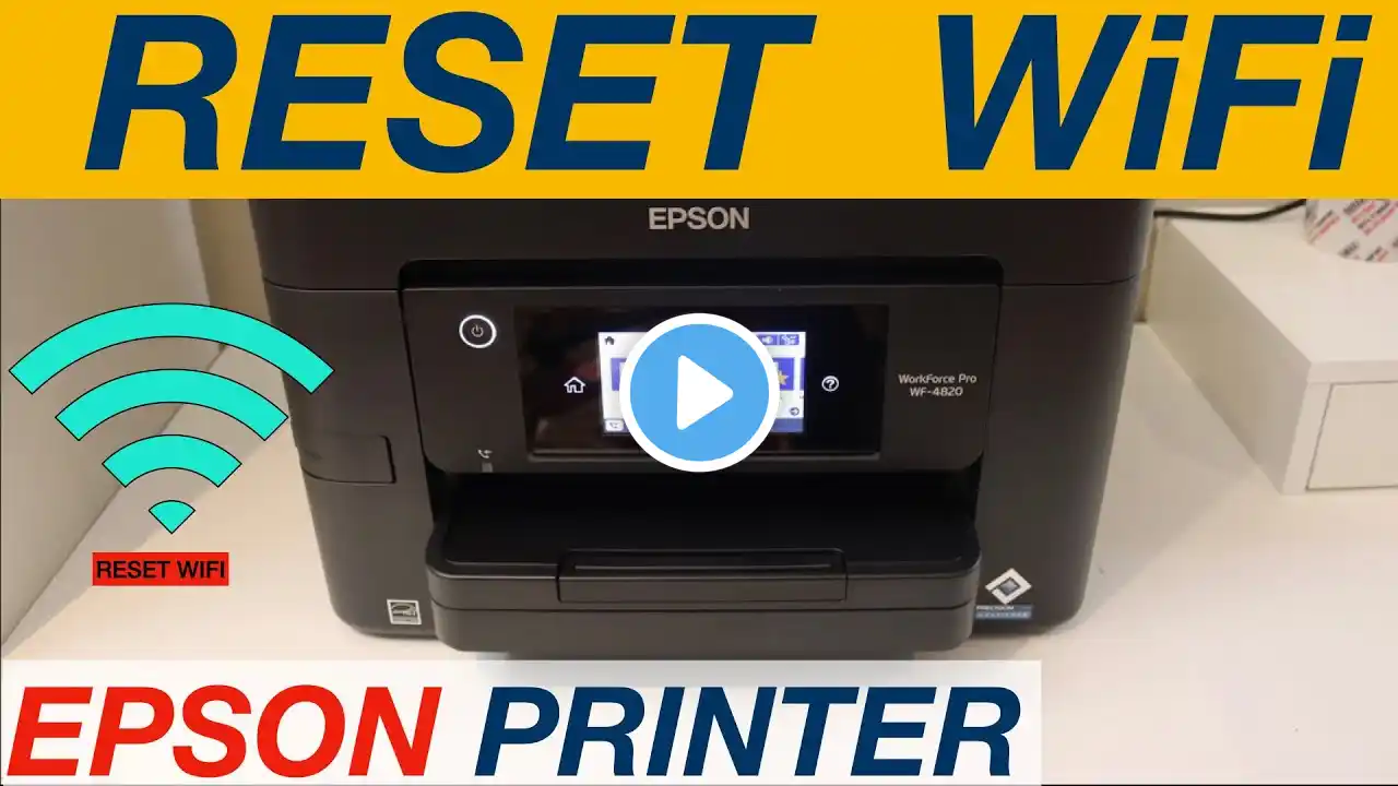 Epson Printer Reset WiFi, Network Setting, Connect To New WiFi