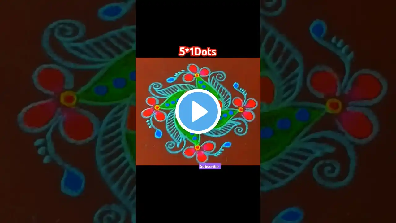 Small Rangolis |Easy Morning Muggulu#short #kolam #trending