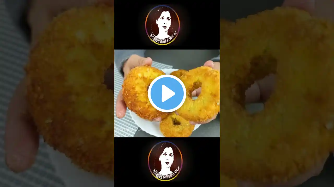 Description of "آلوکےکرسپی ڈونٹس چکن ڈونٹس بھول جائیں گےAloo Donuts Recipe I Potato Donuts I Potato