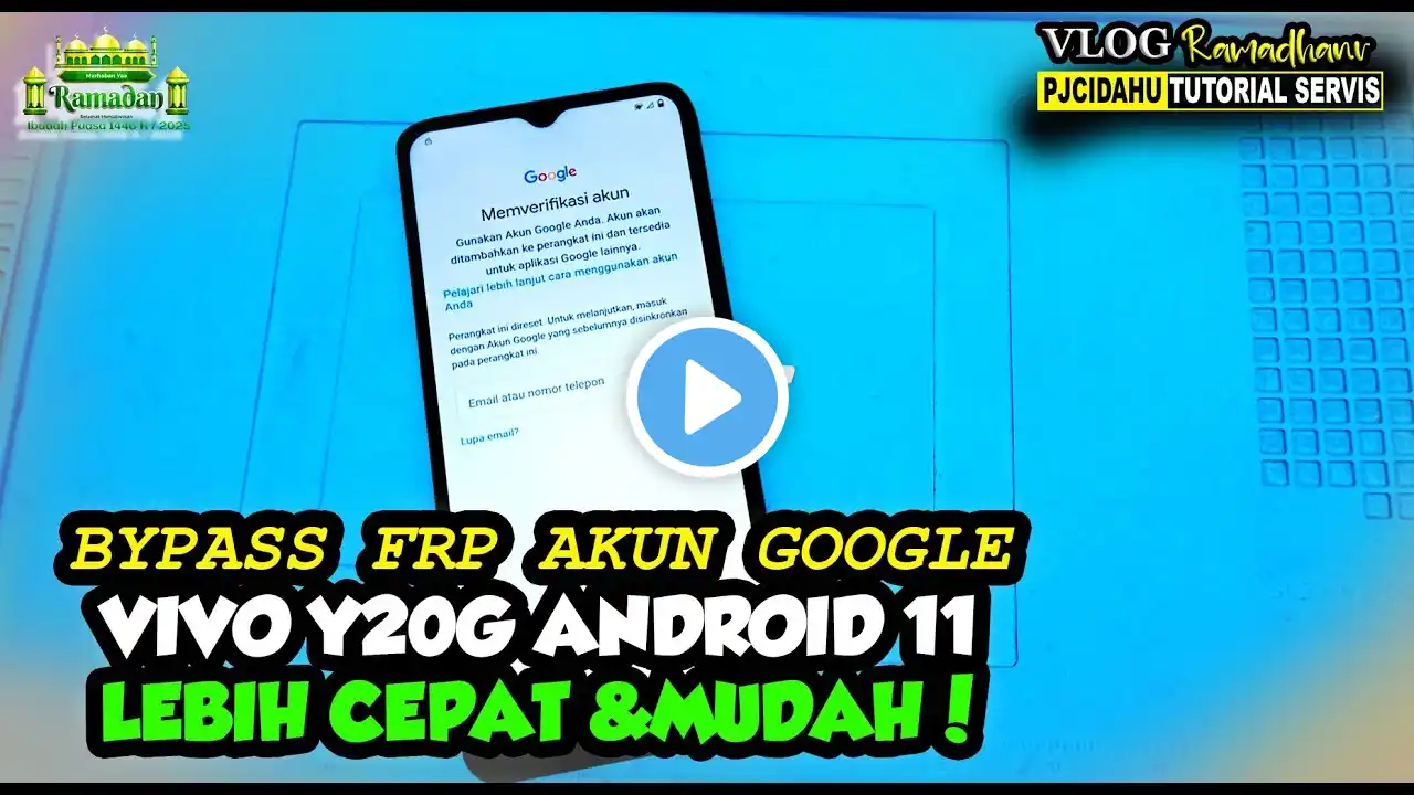 Lebih Cepat Dan Mudah‼️Bypass FRP Vivo Y20G Android 11 New Security 🔥V2026